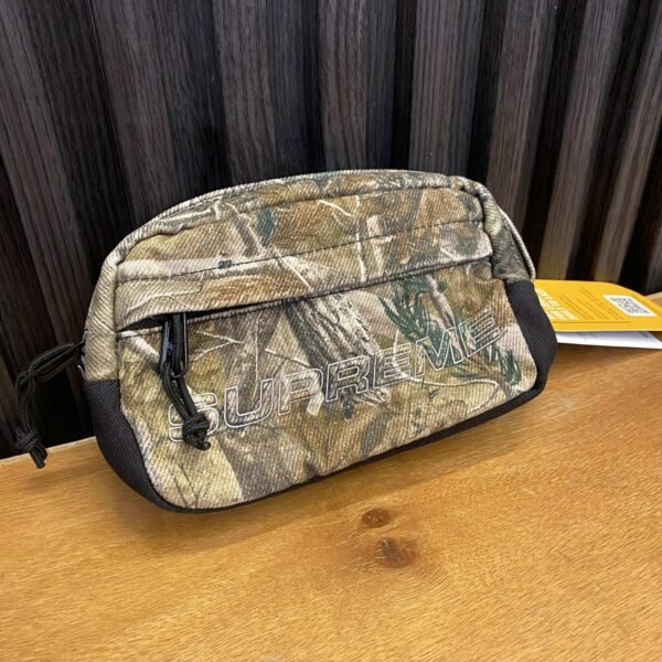 BRANDNEW SUPREME Realtree AP Camo Denim Mini Shoulder Bag