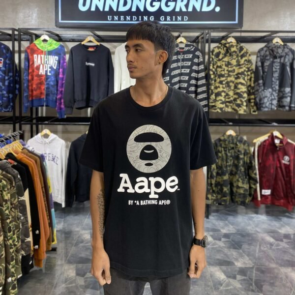 AAPE Moonface Black Tee (2XL) – SOLD