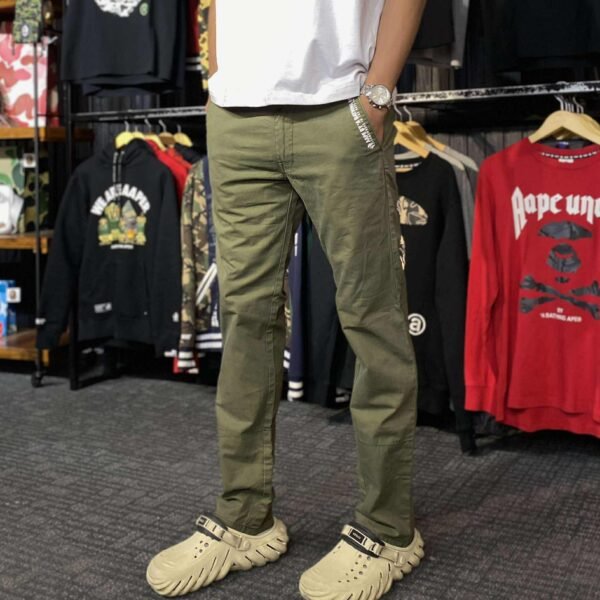 AAPE Army Green Denim Pants (Medium) - SOLD