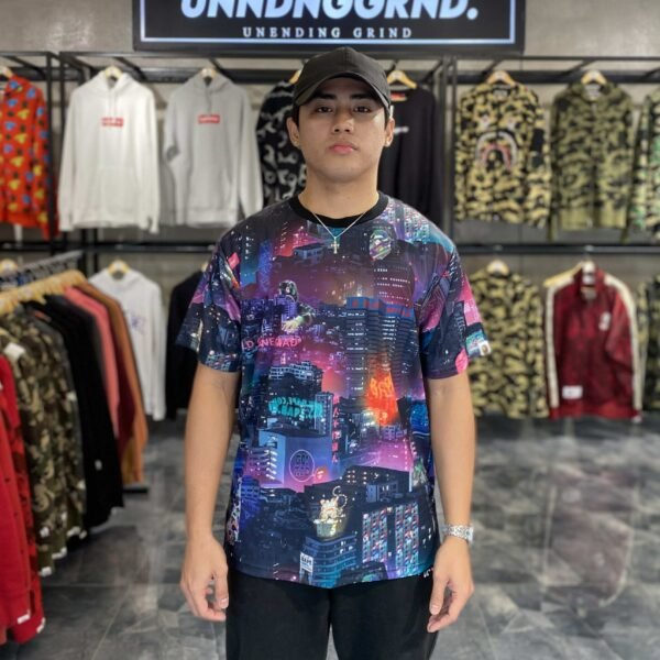 BRANDNEW BAPE Neon Tokyo Tee (Medium) - SOLD