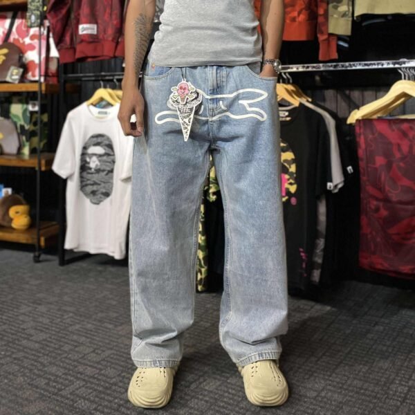 BRANDNEW ICE CREAM BBC Running Dog Denim Pants (Dead stock)