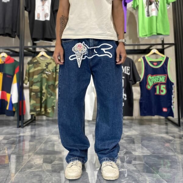 BRAND-NEW ICE CREAM BBC RUNNING DOG DENIM PANTS (Dead stock) - SOLD