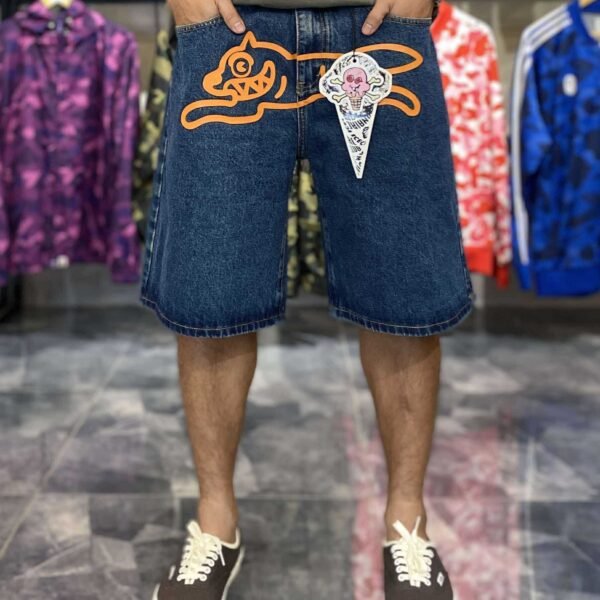 BRANDNEW BBC ICE CREAM Running Dog Denim Shorts (34) – SOLD