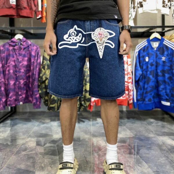 BRANDNEW BBC ICE CREAM Running Dog Denim Shorts (34) – SOLD