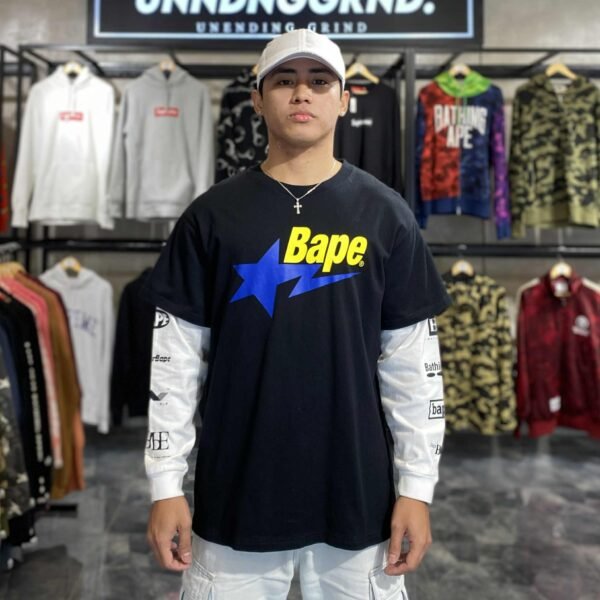 BAPE STA Long Sleeves Tee (Large) – SOLD