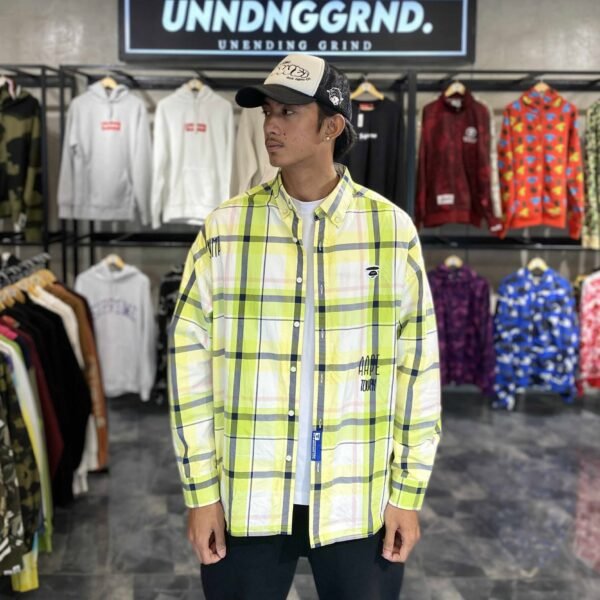 AAPE Green Polo Sleeves (Large)