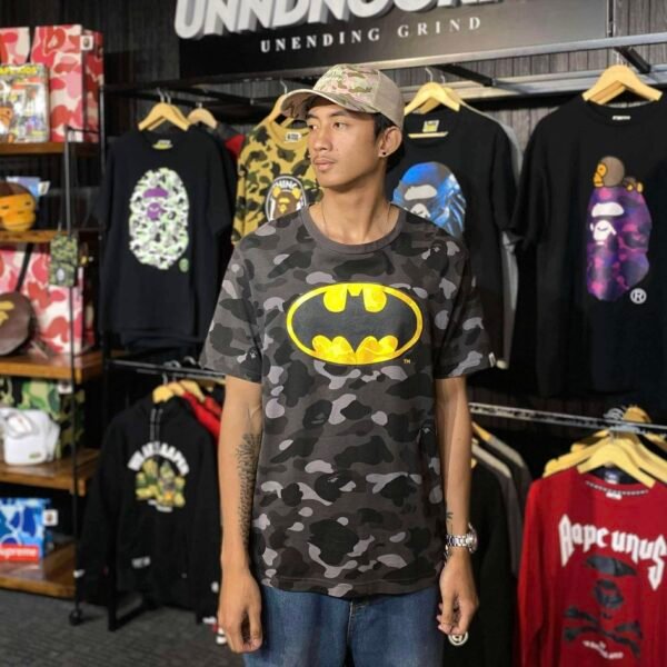BAPE x DC Batman Camo Tee (Large)