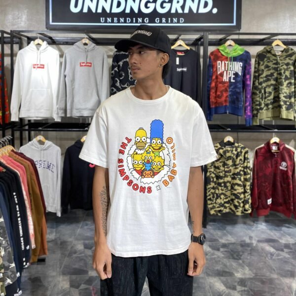 BAPE x SIMPSONS White Tee (XL)