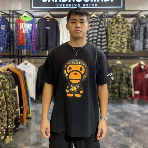 BAPE Baby Milo Black Tee (Large) - SOLD
