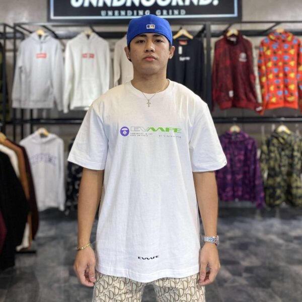 BRANDNEW AAPE Evangelion Racing White Tee (Large) - SOLD