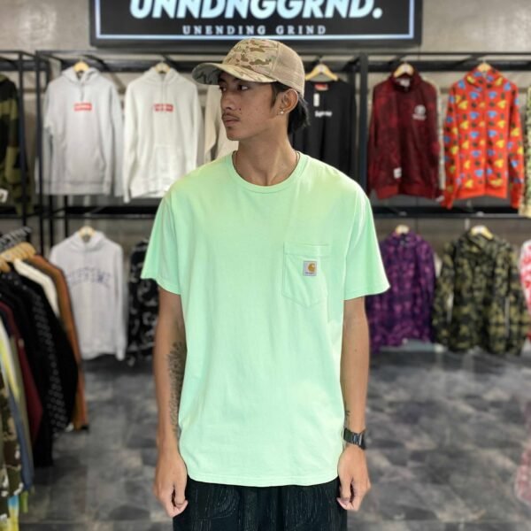 CARHARTT Green Pocket Tee (Medium) – SOLD
