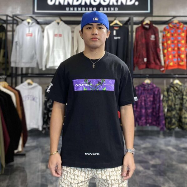 BRANDNEW AAPE Evangelion Racing Black Tee (Medium) - SOLD