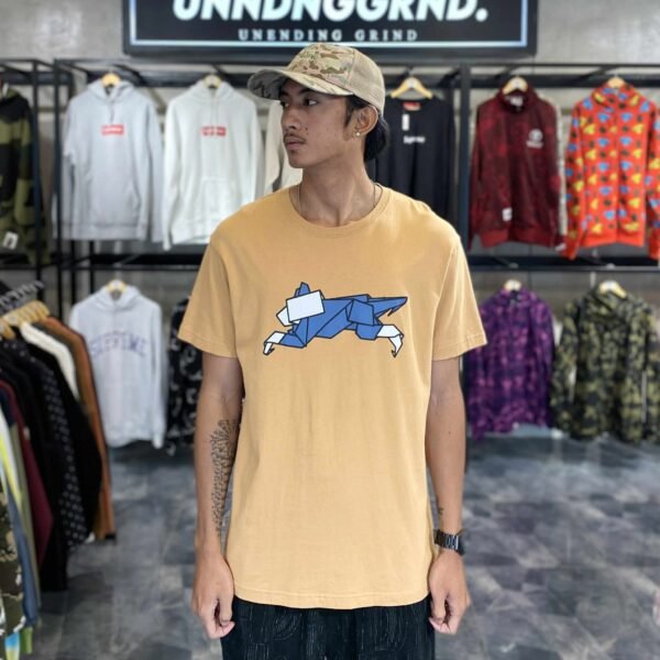 BBC ICE CREAM Running Dog Brown Tee (Large) – SOLD