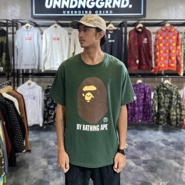 BAPE Big Head Green Tee (2XL) - SOLD