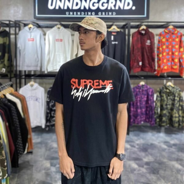 SUPREME x Yohji Yamamoto Black Tee (Medium) – SOLD