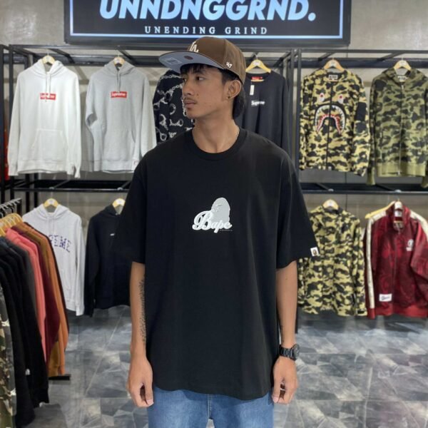 BRANDNEW BAPE 3D Art Head Black Tee (XL) – SOLD