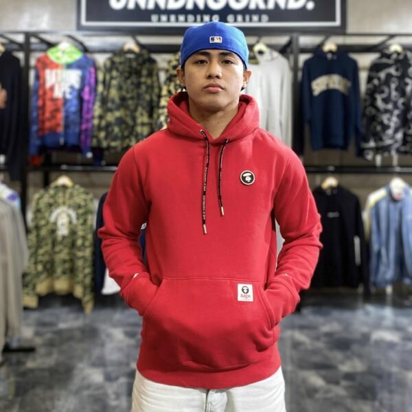 AAPE Red Hoodie (Medium) - SOLD