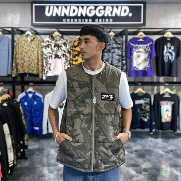 AAPE Team Gray Vest (Medium) – SOLD