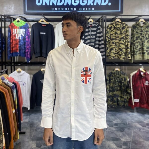 BRANDNEW BAPE Polo Long Sleeves (Large) - SOLD