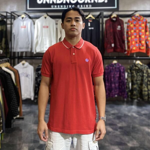 AAPE Red Polo Shirt (Medium) – SOLD