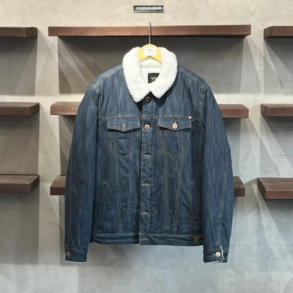 GUESS Sherpa Denim Jacket (XL) - SOLD