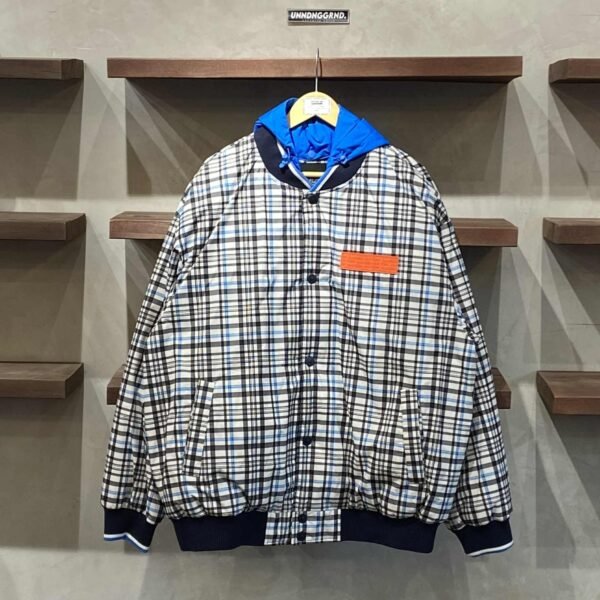 MLB Yankees Checkered Puffer Jacket (XL) – SOLD