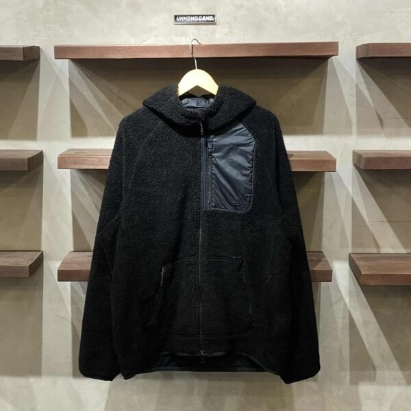 NIKE SB Triple Black Fleece W/ Hood (Large)