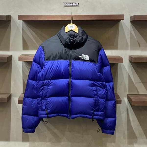 THE NORTH FACE 2Toned Blue Puffer Women (Small)