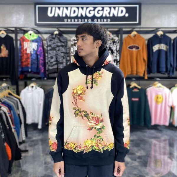 SUPREME x JEAN PAUL GAULTIER Floral Hoodie (Large) - SOLD