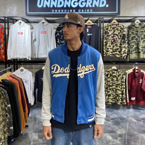 MLB LA Dodger Blue Varsity Jacket (Medium) – SOLD