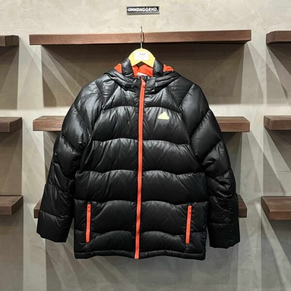 ADIDAS Black Semi-Puffer Jacket