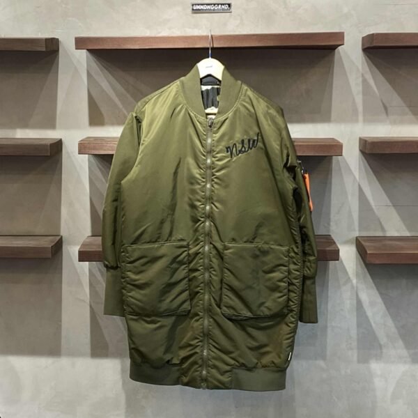 NIKE Army Green Park Jacket (Large)