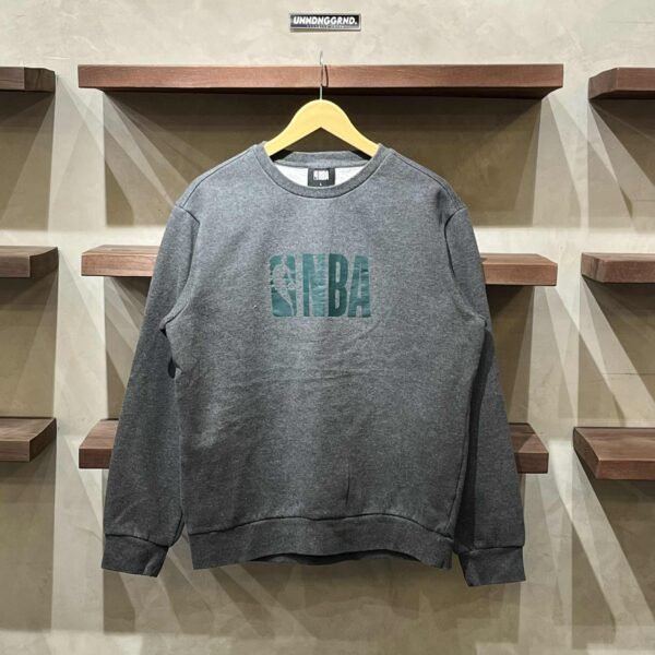 NBA Gray Crewneck (Large)