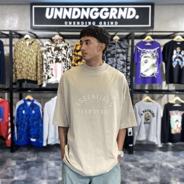 BRAND-NEW ESSENTIALS Dusty Beige Tee (SS24) (Medium) – SOLD