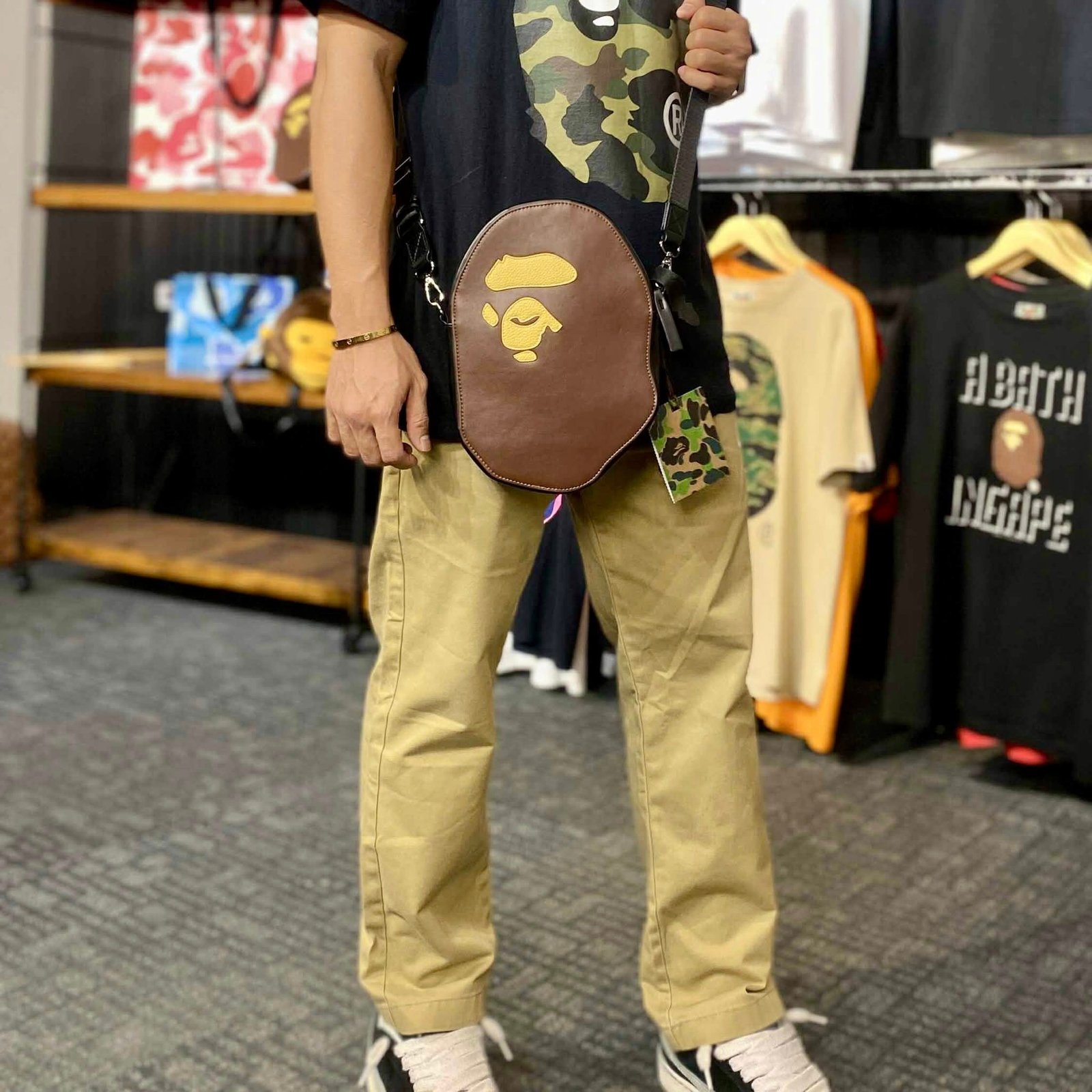 A BATHING APE ® Ape Head Shoulder Bag - SOLD - Image 4