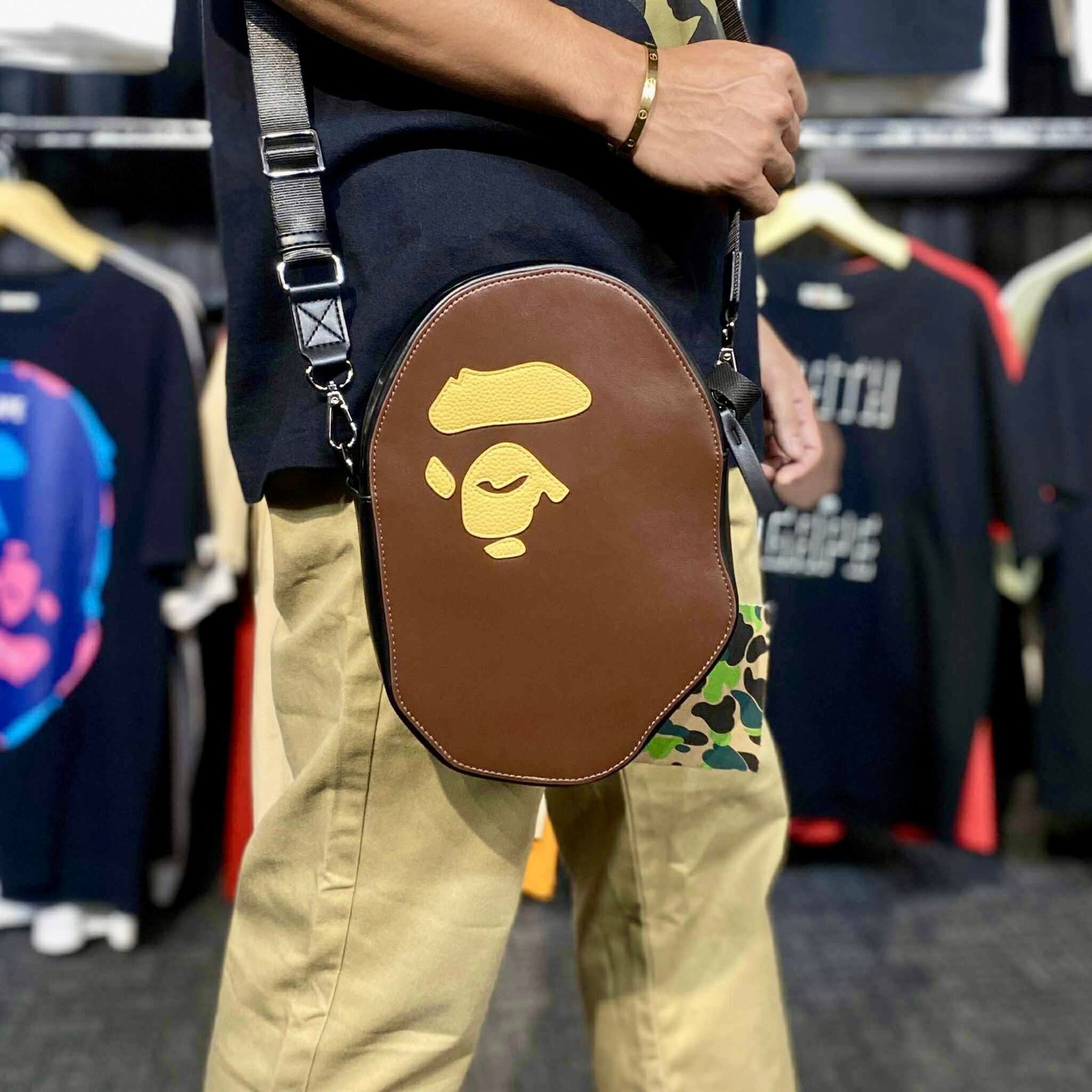 A BATHING APE ® Ape Head Shoulder Bag - SOLD - Image 2