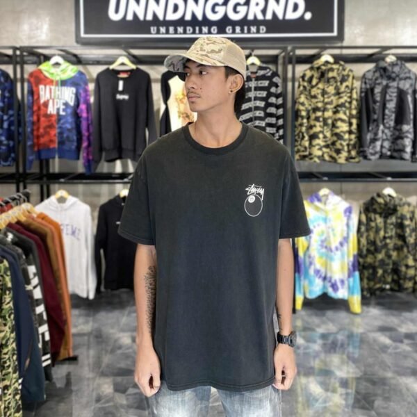 STUSSY 8 Ball Pigment-Dyed Tee (XL) - SOLD