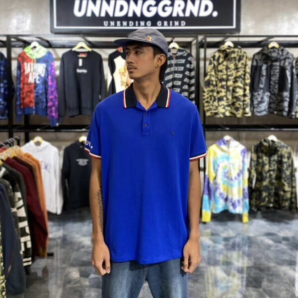 POLO Ralph Lauren Blue Polo Shirt (XL) - SOLD