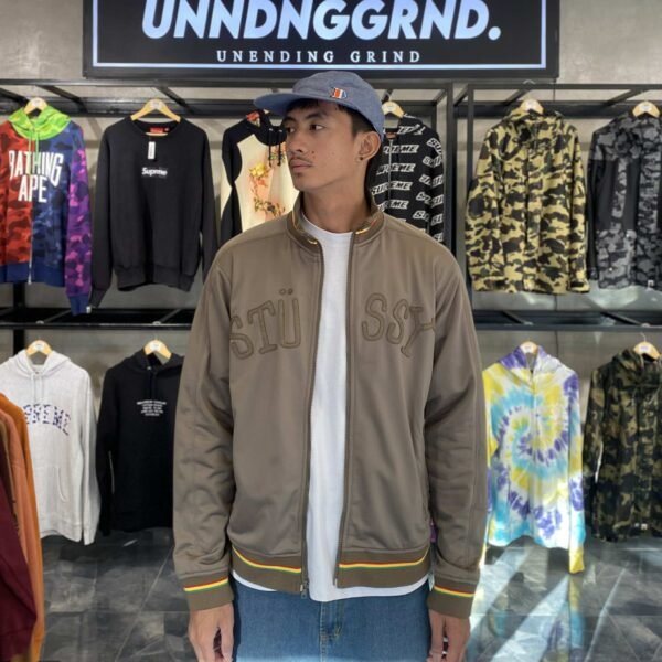 STUSSY Vintage Track Jacket (Large)
