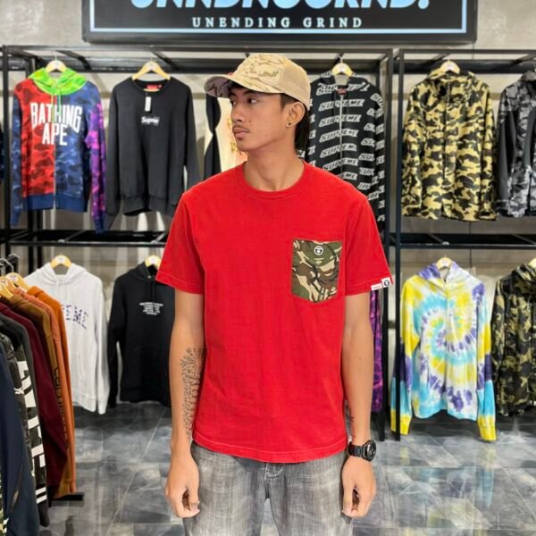 AAPE Camo Pocket Tee (Medium) - SOLD