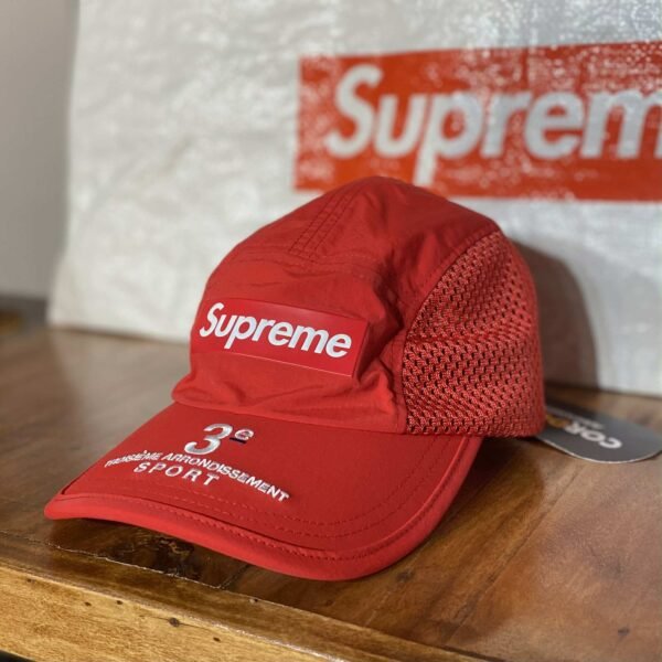 BRANDNEW Supreme Mesh Side Panel Camp Cap (SS24) - SOLD