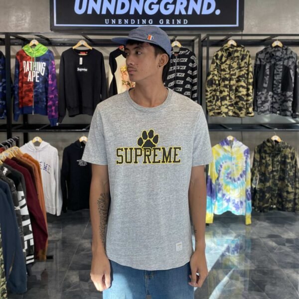 SUPREME Paw Gray Tee (Large)
