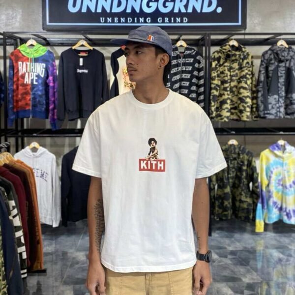 KITH x BIGGIE Classic Logo White Tee (Large) - SOLD
