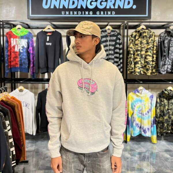 RIP N' DIP Ice Cream Gray Hoodie (Medium) - SOLD