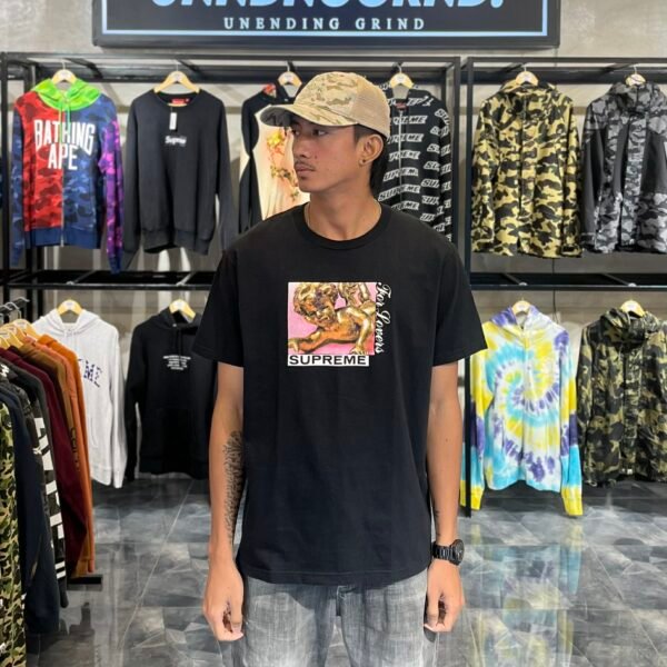 SUPREME Lovers Black Tee (Medium) - SOLD