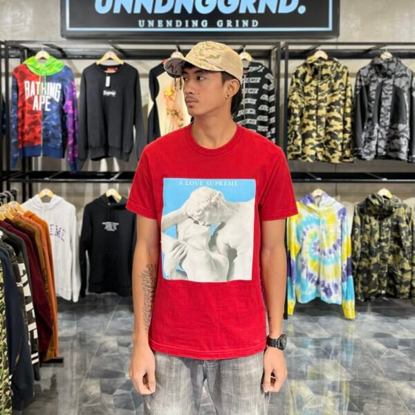SUPREME A Love Supreme Red Tee (Medium) - SOLD