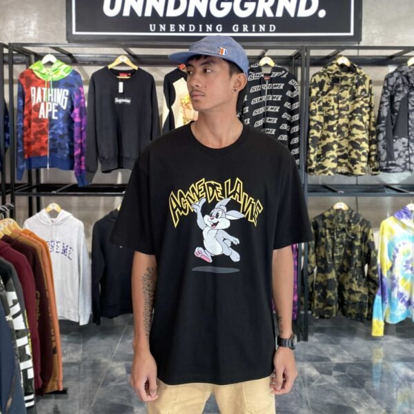 BRANDNEW ADLV Cartoon Chincilla Black Tee (Size 2) - SOLD