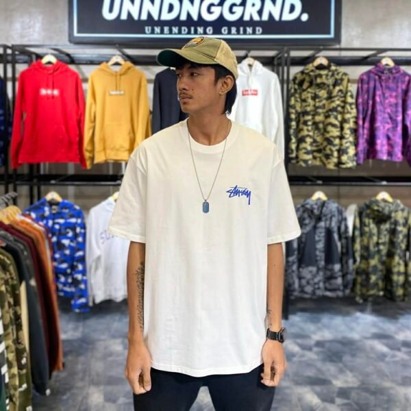 BRANDNEW STUSSY Shell White Tee (XL) - SOLD