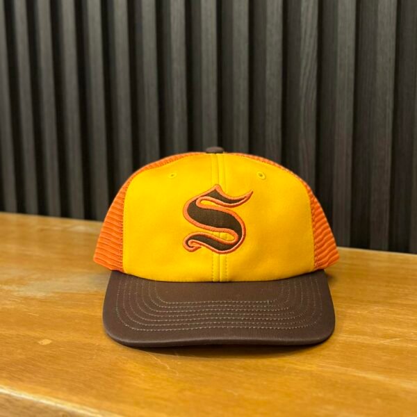 BRANDNEW SUPREME CONTRAST S MESH BACK 6-PANEL CAP