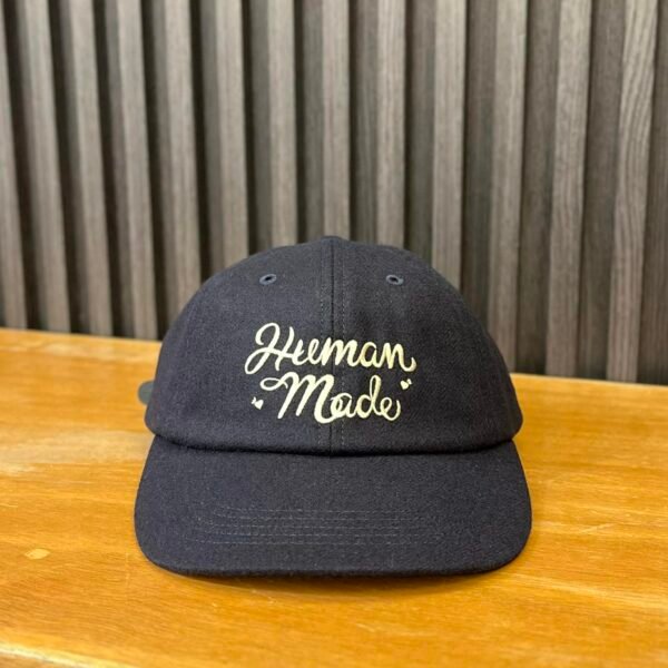 BRANDNEW HUMAN MADE WOOL DARK BLUE CAP